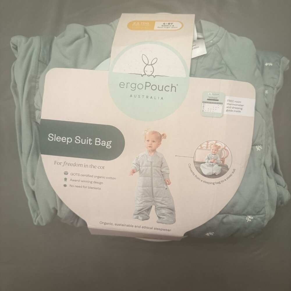 organic cotton sleep suit